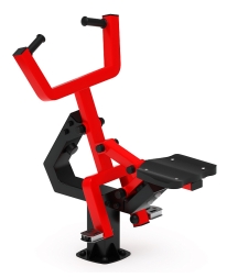 Наездник (красный) - Уличный тренажер - СТ 033-11.П, фото 1