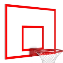 Баскетбольный щит тренировочный фанерный