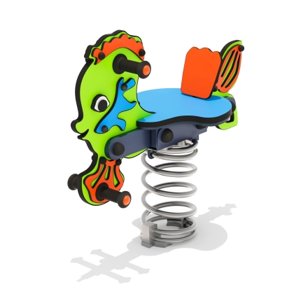 Качалка на пружине ЛД042002 для детской площадки, фото 1