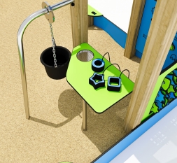 Песочный дворик ЛД051002 для детской площадки, фото 3 Песочный дворик ЛД051002 для детской площадки, фото 3