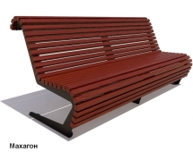 Скамейка уличная Стрит, Сосна 3,0 м Скамейка уличная Стрит, Сосна 3,0 м