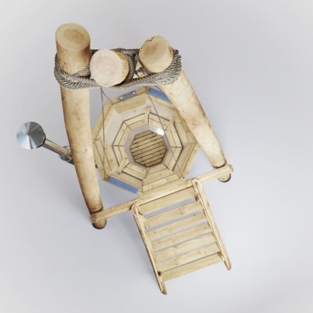 Сибирский банный чан &quot;Князь Ярослав&quot; на бревнах + печь 1850 мм, фото 3