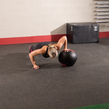 Тренировочный мяч мягкий WALL BALL 3,6 кг (8lb), фото 2