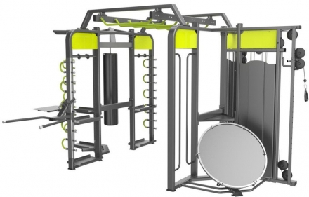 360XM Рама DHZ для функциональных тренировок. Габарит 5540х3580х2640, фото 1