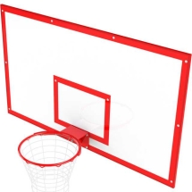 Баскетбольный щит игровой фанерный