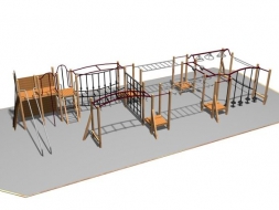 Полоса препятствий для общественных парков Гамма Полоса препятствий для общественных парков Гамма