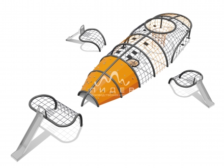 Пространственная канатная конструкция, фото 2