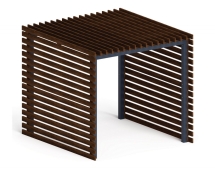 Пергола (без поликарбоната) Скромный уют-6