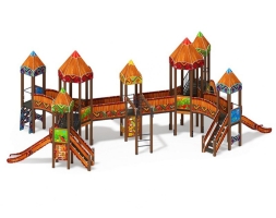 Детская игровая площадка Карандаши ДИК 2.26.07-01.С Н=1200, фото 2