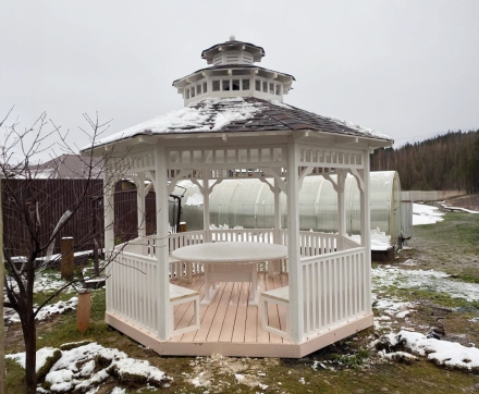 Восьмигранная беседка РОМАНТИКА, фото 5