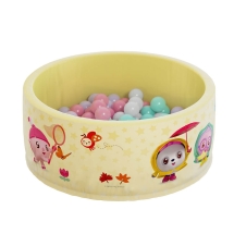 Сухой бассейн Romana Airpool "Времена года" ДМФ-МК-02.56.01 жёлтый Сухой бассейн Romana Airpool "Времена года" ДМФ-МК-02.56.01 жёлтый