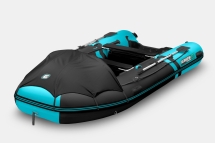 Gladiator E 420 PRO AIR Черно-бирюзовый моторная лодка ПВХ НДНД