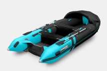 Gladiator E 420 PRO AIR Черно-бирюзовый моторная лодка ПВХ НДНД