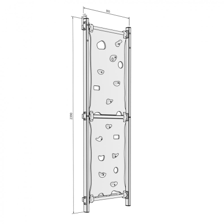 Скалодром Rock-s черный, фото 3