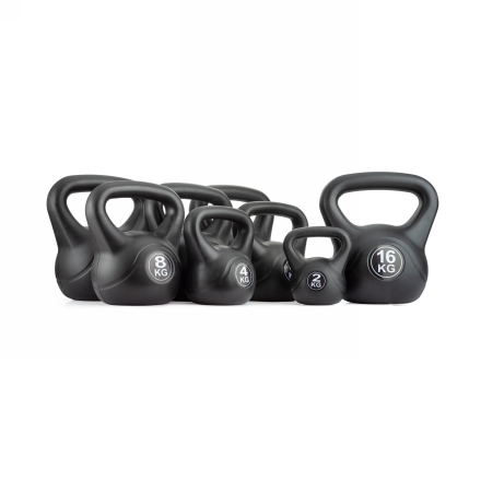 Набор гирь пластиковых от 2-16 кг VictoryFit VF-SET72, фото 2