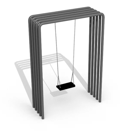 Качели одинарные VST 2002 для дворов и парков, фото 3