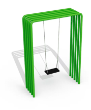 Качели одинарные VST 2002 для дворов и парков Качели одинарные VST 2002 для дворов и парков
