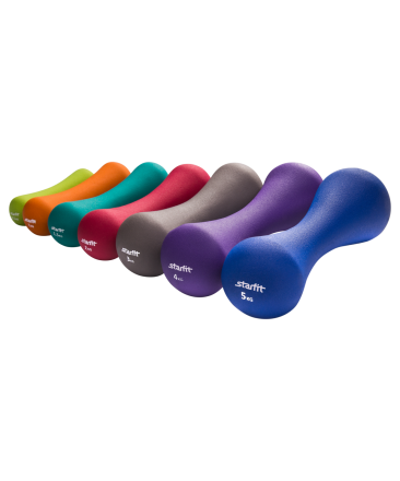 Гантель неопреновая DB-202 1,5 кг, бирюзовая, фото 4