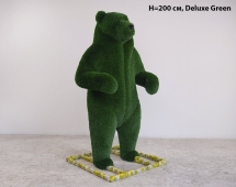Топиари Медведь цирковой, h=200 - газон Deluxe/Deluxe Green