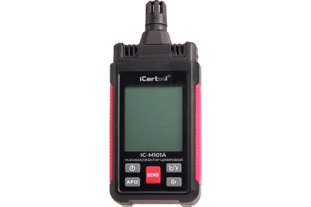 Цифровой детектор утечки взрывоопасных газов iCarTool 0-1000 ppm IC-M101A, фото 8