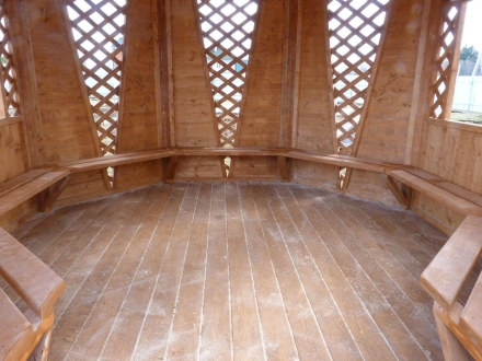 Восьмигранная беседка ЖАР ПТИЦА, фото 9