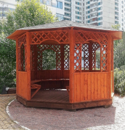 Восьмигранная беседка ЖАР ПТИЦА, фото 1
