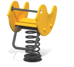 Качалка на пружине Птенец КБL-02 для игровой площадки, фото 2 Качалка на пружине Птенец КБL-02 для игровой площадки, фото 2