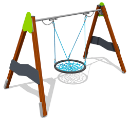 Качели Гнездо ВСТ 5714 для детской площадки, фото 2 Качели Гнездо ВСТ 5714 для детской площадки, фото 2