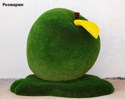 Топиари яблоко Розмарин - газон Deluxe + Eco, фото 1