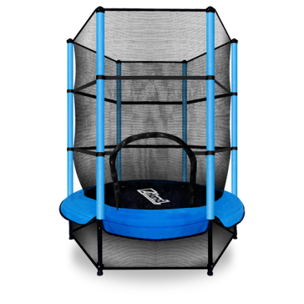 Мини батут с защитной сеткой, синий, ARL-1005C-55_B, фото 1