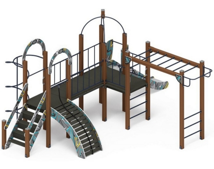 Детская игровая площадка Навина Н 1200 ДИК 2.09.05-01, фото 2