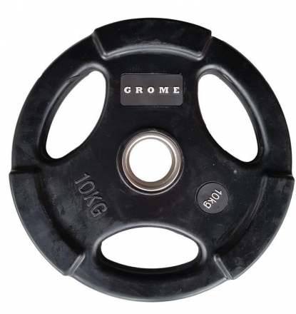 Диск GROME WP074 BLACK-10 кг, фото 1