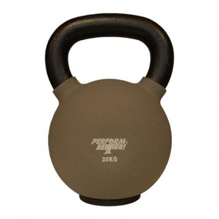 Обрезиненная гиря Perform Better Neoprene Kettlebell, вес: 10 кг, фото 1