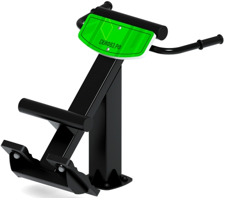 Гиперэкстензия (зеленый) - Уличный тренажер - СТ 003-12, фото 1