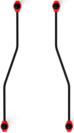 Воркаут ЛОВ 108 красный ВТ 102.05-01, фото 3