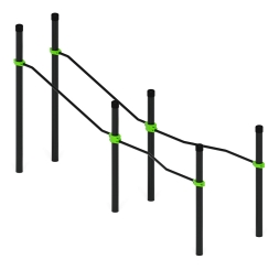Воркаут ЛОВ 89 зеленый ВТ 101.20-02, фото 3