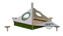 Песочница Romana 057.38.10 Люк с крышкой для детской площадки, фото 1