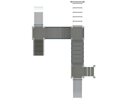 Детская игровая площадка Карапуз Граффити ДИК 1.001.08-03 Н=750, фото 5