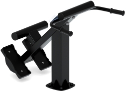 Гиперэкстензия (серый) - Уличный тренажер - СТ 003-13, фото 5 Гиперэкстензия (серый) - Уличный тренажер - СТ 003-13, фото 5