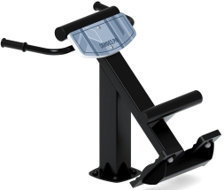 Гиперэкстензия (серый) - Уличный тренажер - СТ 003-13, фото 2 Гиперэкстензия (серый) - Уличный тренажер - СТ 003-13, фото 2