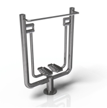 УТЭ-Z-005 Шагательный тренажер одинарный из нержавеющей стали УТЭ-Z-005 Шагательный тренажер одинарный из нержавеющей стали