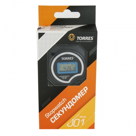 Секундомер "TORRES Stopwatch", арт.SW-001, часы, будильник, дата, черно-синий NEW, фото 2