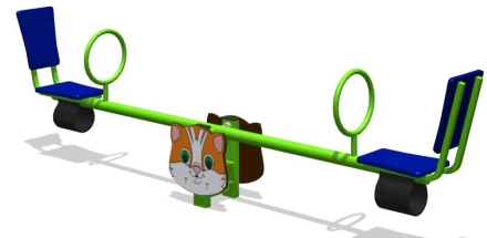 Качели балансир Romana Кошка 108.50.00-01 для детской площадки, фото 4