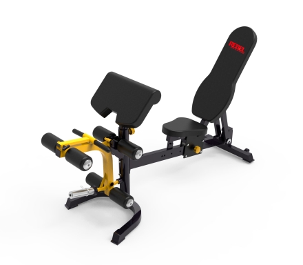 Скамья универсальная с партой Скотта и керлом для ног REBEL RBPC43, фото 4