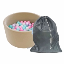 Сухой бассейн Romana "Easy" ДМФ-МК-02.53.03 бежевый с серыми шариками Сухой бассейн Romana "Easy" ДМФ-МК-02.53.03 бежевый с серыми шариками