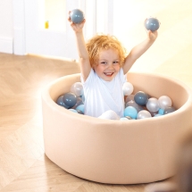 Сухой бассейн Romana "Easy" ДМФ-МК-02.53.03 бежевый с серыми шариками Сухой бассейн Romana "Easy" ДМФ-МК-02.53.03 бежевый с серыми шариками