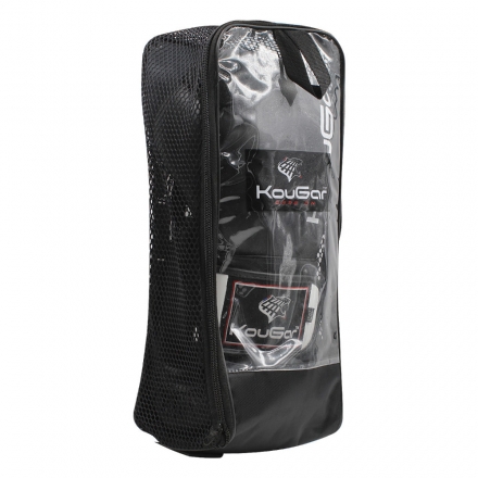 Перчатки боксерские KouGar KO400-8, 8oz, черный, фото 2
