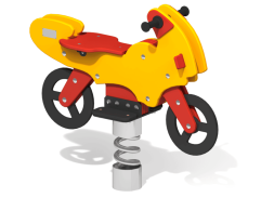 Качалка на пружине Мотоцикл КБ-81 для игровой площадки, фото 1 Качалка на пружине Мотоцикл КБ-81 для игровой площадки, фото 1