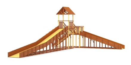 Зимняя горка Савушка Зима 10, фото 1