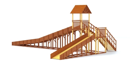 Зимняя горка Савушка Зима 10, фото 3